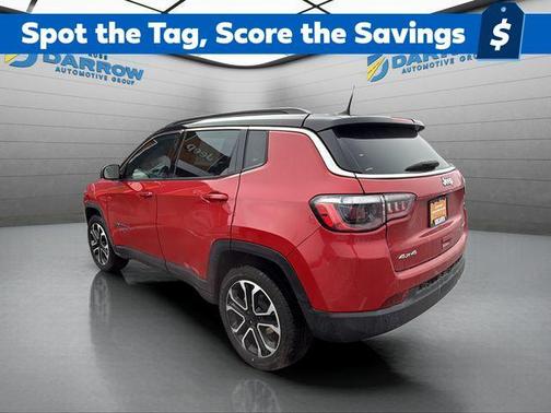 Red Hot Pearlcoat 2024 Jeep Compass Limited