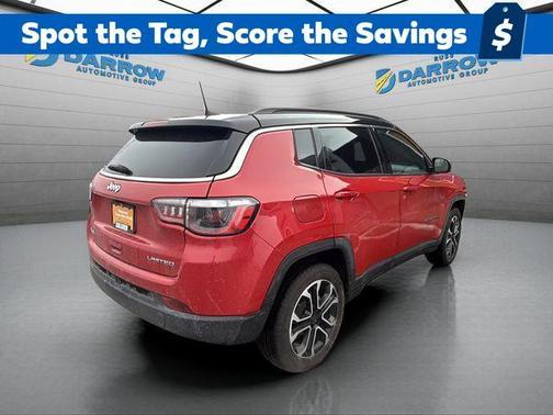 Red Hot Pearlcoat 2024 Jeep Compass Limited