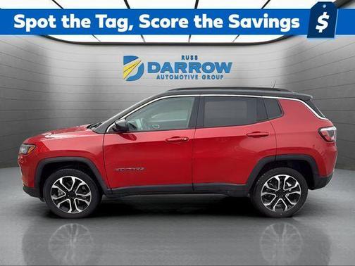 Red Hot Pearlcoat 2024 Jeep Compass Limited