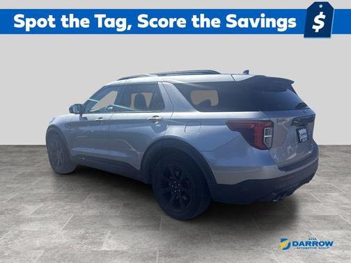 Iconic Silver Metallic 2023 Ford Explorer ST