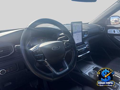 Iconic Silver Metallic 2023 Ford Explorer ST