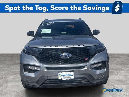 Iconic Silver Metallic 2023 Ford Explorer ST