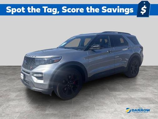 Iconic Silver Metallic 2023 Ford Explorer ST