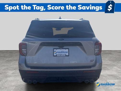 Iconic Silver Metallic 2023 Ford Explorer ST