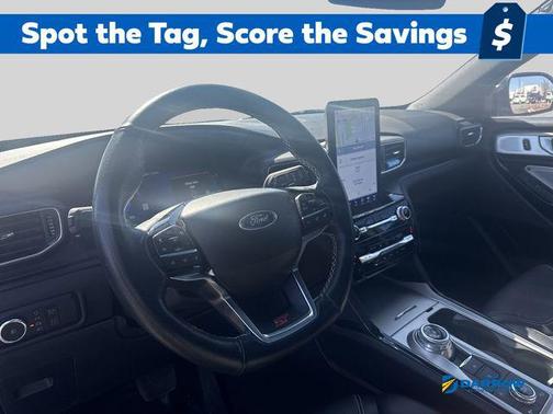 Iconic Silver Metallic 2023 Ford Explorer ST