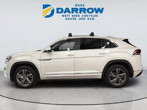 Opal White 2024 Volkswagen Atlas Cross Sport 2.0T SEL