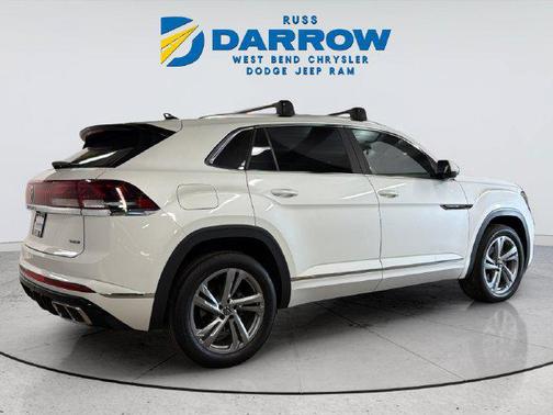 Opal White 2024 Volkswagen Atlas Cross Sport 2.0T SEL
