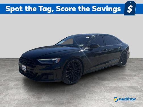 Mythos Black Metallic 2020 Audi A8 L 60