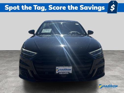 Mythos Black Metallic 2020 Audi A8 L 60