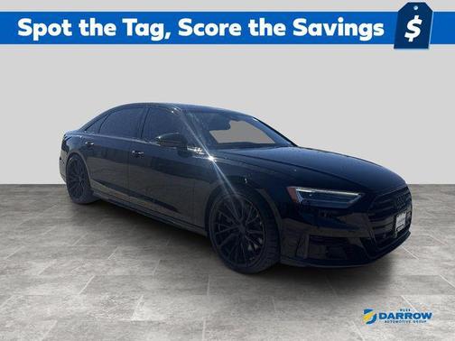 Mythos Black Metallic 2020 Audi A8 L 60