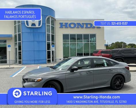2025 Honda Civic Hybrid Sport