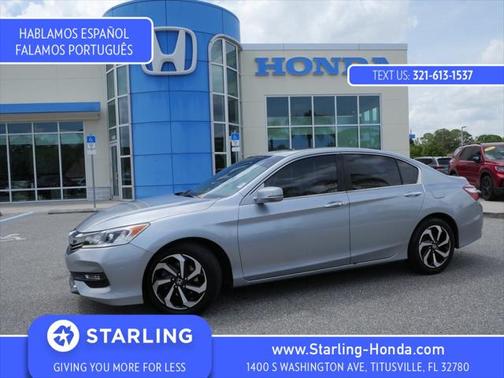 2017 Honda Accord EX-L w/Navigation & Honda Sensing