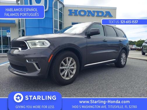 2021 Dodge Durango SXT RWD