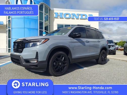 2024 Honda Passport AWD Black