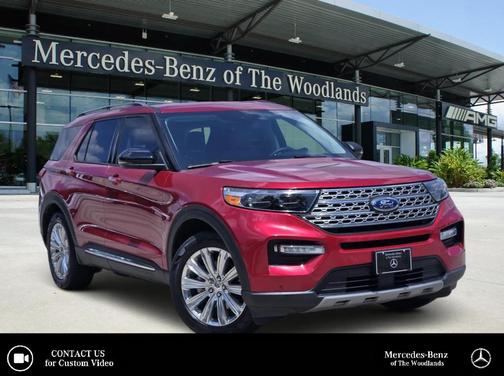 Red Metallic 2020 Ford Explorer Limited