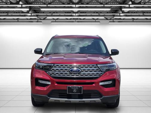 Red Metallic 2020 Ford Explorer Limited