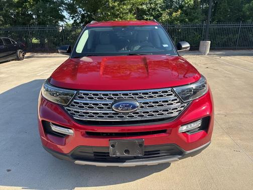 Red Metallic 2020 Ford Explorer Limited