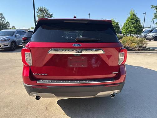 Red Metallic 2020 Ford Explorer Limited