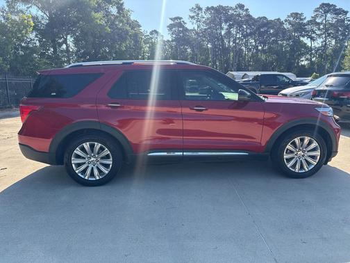 Red Metallic 2020 Ford Explorer Limited