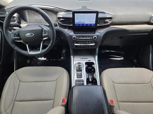 Red Metallic 2020 Ford Explorer Limited