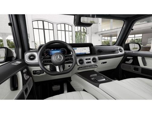 Moonlight White 2026 Mercedes-Benz G-Class G 550 4MATIC