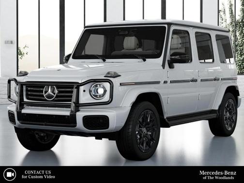 Moonlight White 2026 Mercedes-Benz G-Class G 550 4MATIC