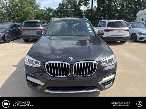 Dark Graphite Metallic 2020 BMW X3 sDrive30i