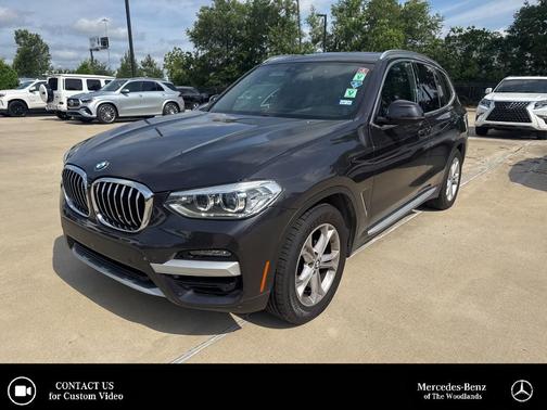 Dark Graphite Metallic 2020 BMW X3 sDrive30i