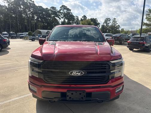 Rapid Red Metallic Tinted Clearcoat 2025 Ford F-150 Platinum