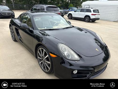 Black 2014 Porsche Cayman Base