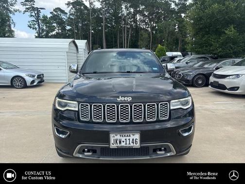 Diamond Black 2017 Jeep Grand Cherokee Overland