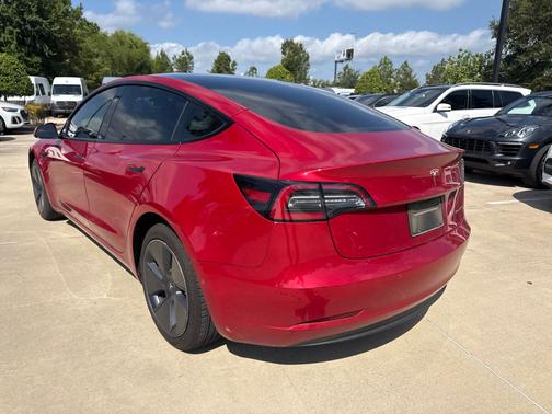Red Multi-Coat 2022 Tesla Model 3 Base