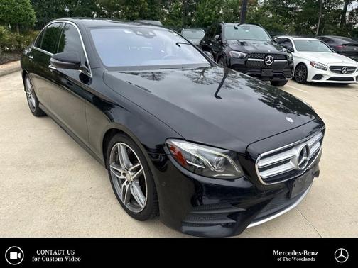 Black 2017 Mercedes-Benz E-Class E 300