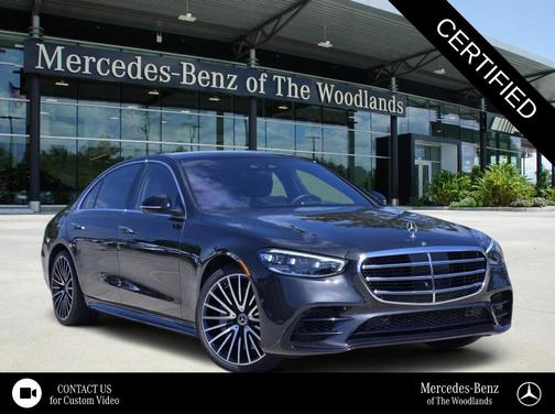 Graphite Gray Metallic 2022 Mercedes-Benz S-Class S 580 4MATIC