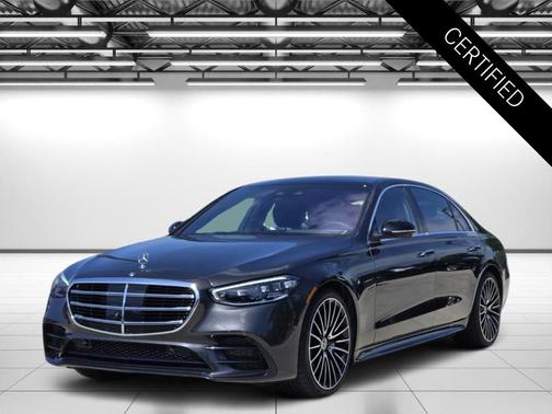 Graphite Gray Metallic 2022 Mercedes-Benz S-Class S 580 4MATIC