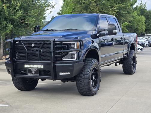Antimatter Blue Metallic 2022 Ford F-250 Lariat