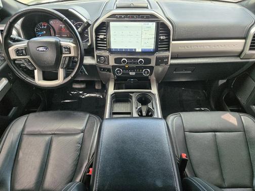 Antimatter Blue Metallic 2022 Ford F-250 Lariat