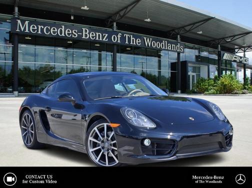 Black 2014 Porsche Cayman Base