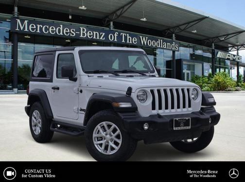 Bright White Clearcoat 2023 Jeep Wrangler Sport