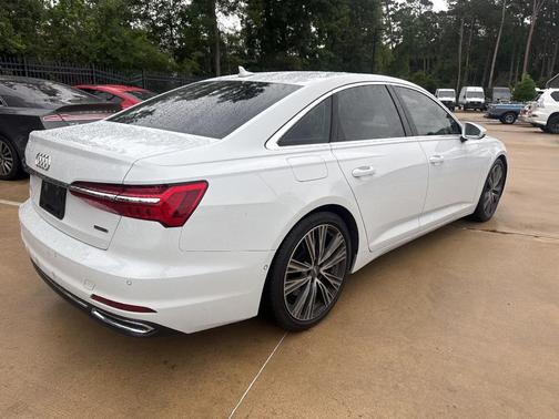 Glacier White Metallic 2020 Audi A6 55 Premium Plus