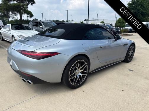 Silver Metallic 2023 Mercedes-Benz AMG SL 43 Base