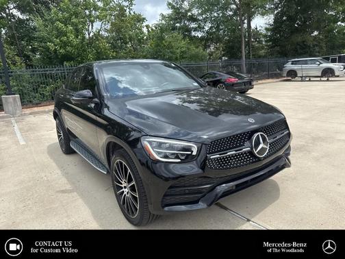 Black 2020 Mercedes-Benz GLC 300 4MATIC Coupe