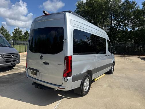 Silver Grey 2025 Mercedes-Benz Sprinter 2500 Passenger 144 WB
