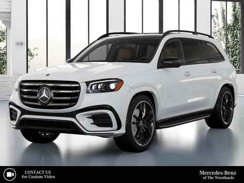 Polar White 2026 Mercedes-Benz GLS 450 GLS 450