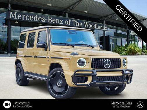 Desert Sand 2025 Mercedes-Benz AMG G 63 4MATIC