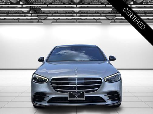 Cirrus Silver Metallic 2024 Mercedes-Benz S-Class S 580