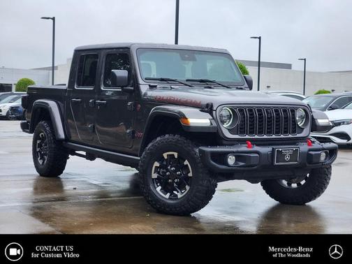 Granite Crystal Clearcoat Metallic 2024 Jeep Gladiator Rubicon