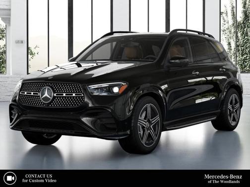Obsidian Black Metallic 2026 Mercedes-Benz GLE 580 AWD 4MATIC