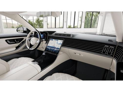 MANUFAKTUR Moonlight White Metallic 2026 Mercedes-Benz S-Class Base