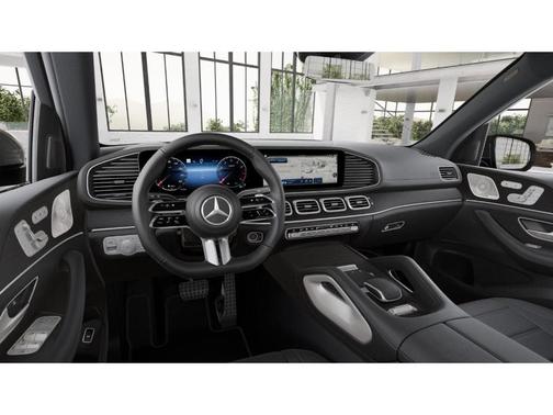 Obsidian Black Metallic 2026 Mercedes-Benz GLS 580 Base 4MATIC
